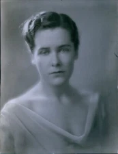 1935 Dorothy Millett Wife Railroad Icon Louis W Hill Jr Press Photo