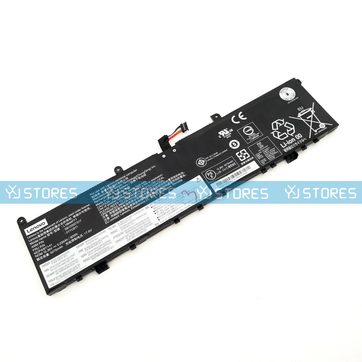 Genuine L17C4P72 L17M4P72 L18M4P71 Battery for Lenovo ThinkPad P1