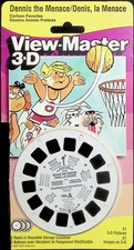 DENNIS THE MENACE 3d View-Master 3 Reel Packet