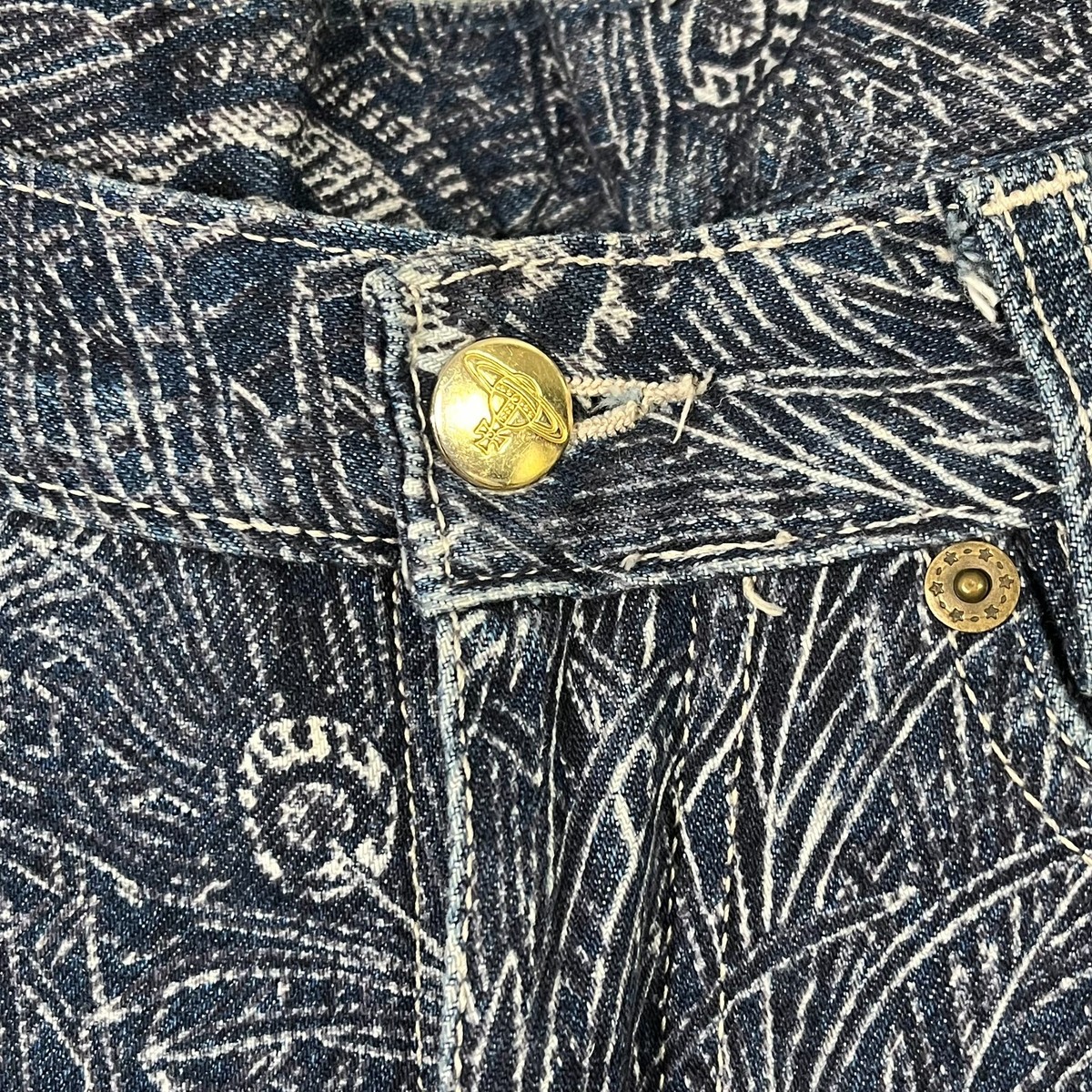 vivienne westwood 孔雀　デニム　ピーコック vivienne westwood 孔雀デニムピーコック