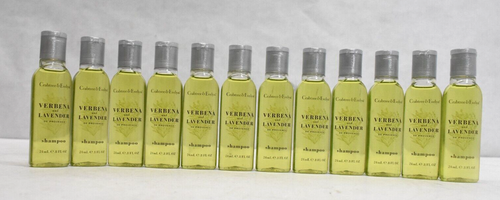 12 Pack Crabtree and Evelyn Verbena & Lavender SHAMPOO .8 oz ea Travel Size - 第 1/6 張圖片