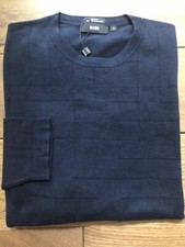 BOSS HUGO BOSS Men’s Round Neck Jumper - ‘Balboni’ (Size S)