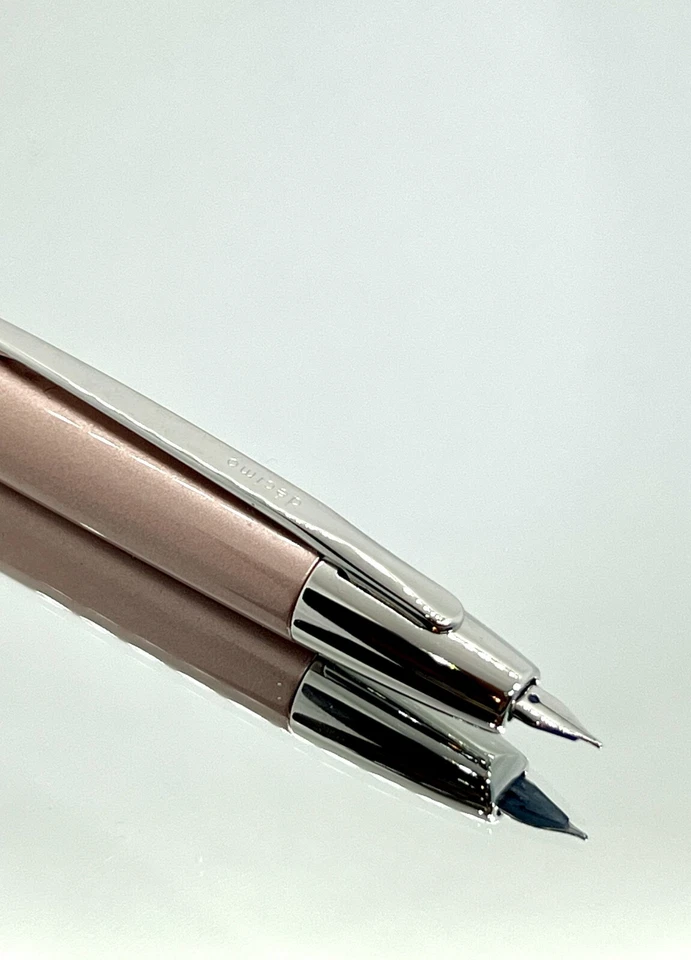 Pluma Estilográfica Pilot Namiki Decimo Sin Tapa Rosa Champán Plumín Fino FCT-15SR-CP-F Foto 3 de 4