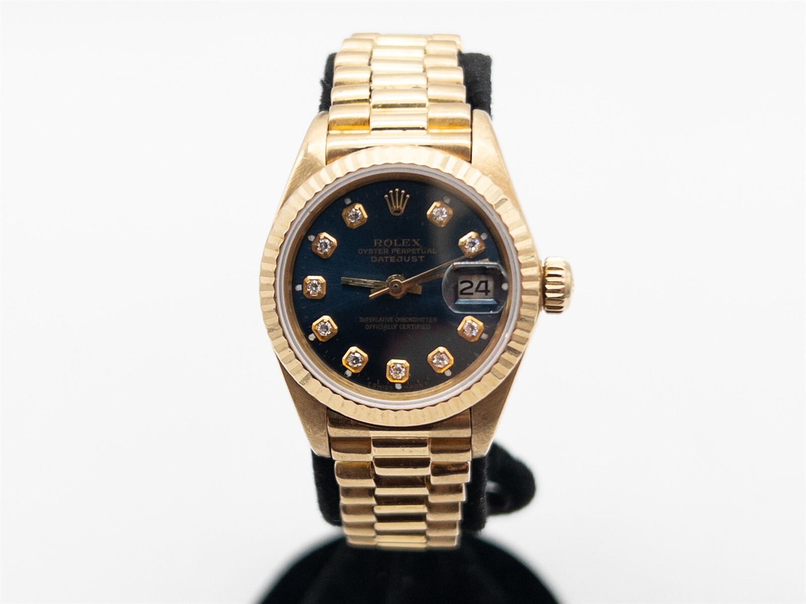 $25,000 ROLEX DATEJUST DIAMOND 18k Yellow