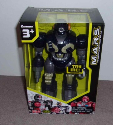 Cybotronik 7 Inch Mars Motorized Attack Robo Squad Walking Robot Polar Captai
