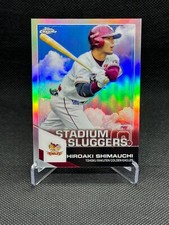 2021 Hiroaki Shimauchi #SL-12 Topps Chrome Stadium Sluggers Refractor
