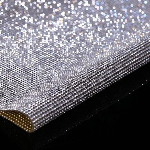 Hotfix Iron on Rhinestones Mesh & Sheet Crystal diamante , Crystal Size SS6 - Picture 2 of 4