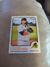 2022 Topps Heritage Brandon Crawford San Francisco Giants 95