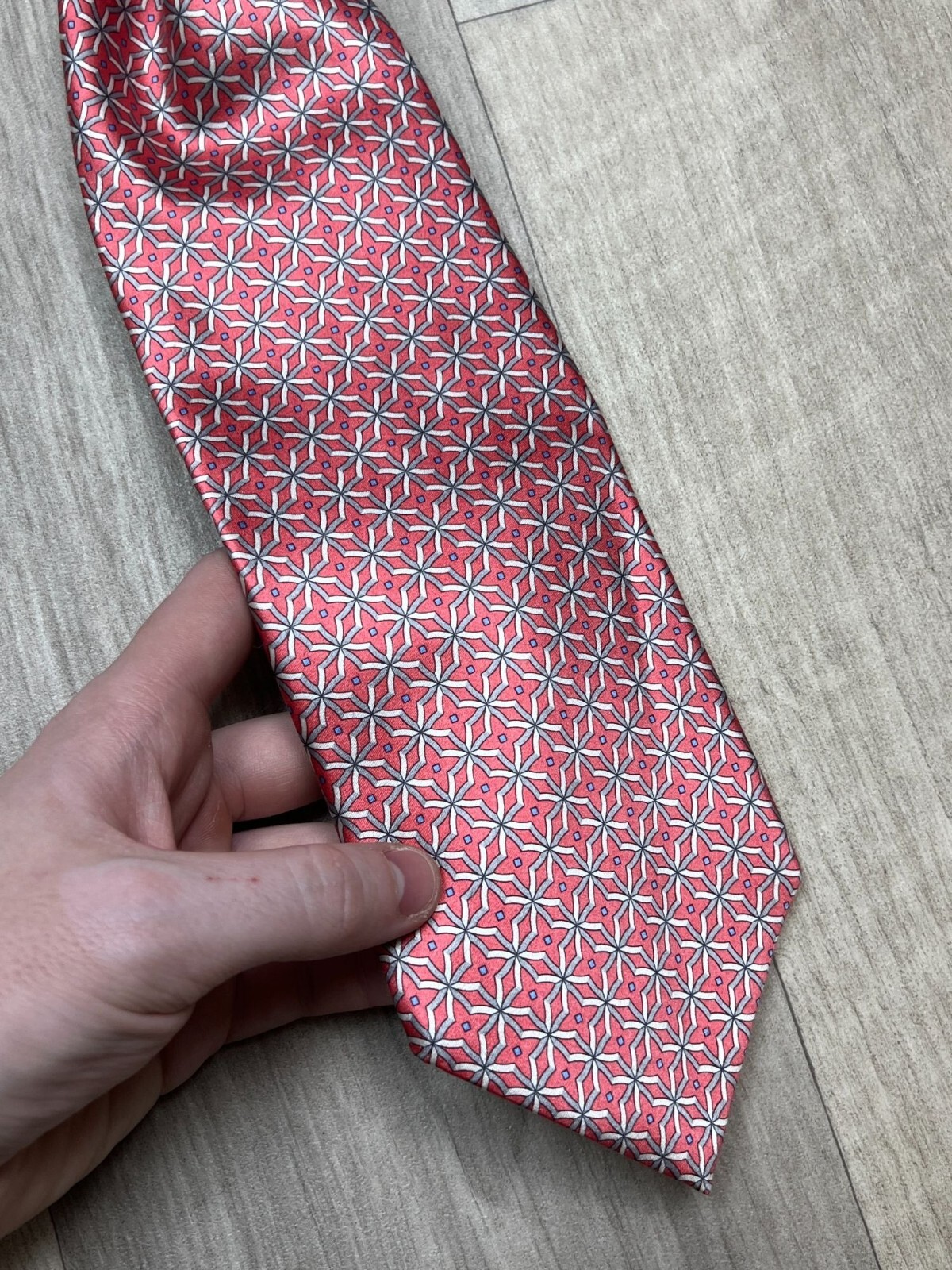 Zilli Pattern Men’s Zilli Geometric Pattern Silk Tie (Y0145) | eBay