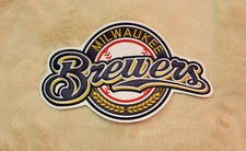 Milwaukee Brewers Huge High Quality Embroidered Patch 10.8"x6.2"