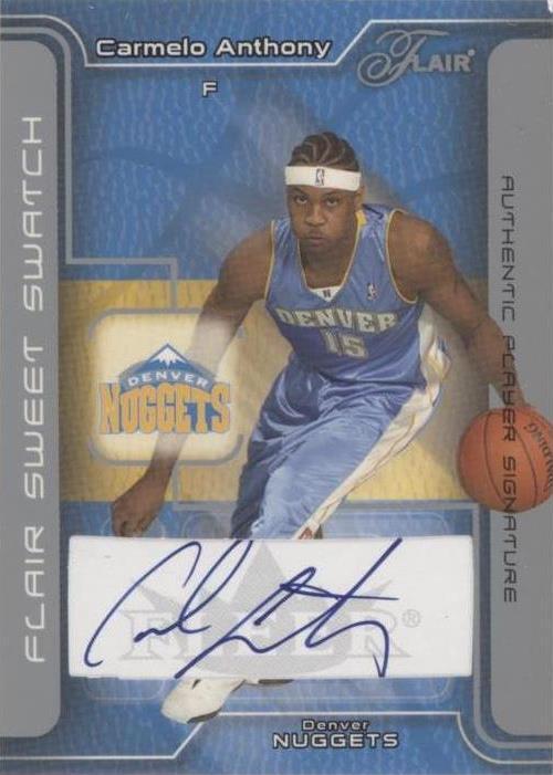 Carmelo Anthony Denver Nuggets Basketball Sports Trading Carmelo Anthony Denver Nuggets Basketball Sports Trading