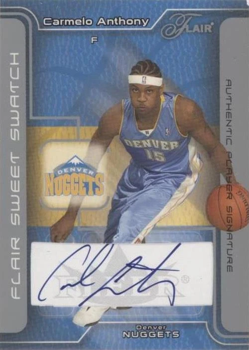 2003-04 Flair - Carmelo Anthony #SSA-CA
