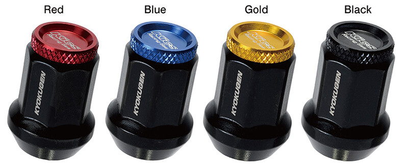 KYO-EI KYOKUGEN NUT 16PCS (WITH ALU CAP) INTRINSIC THROUGH KYO-EI KYOKUGEN NUT 16PCS (WITH ALU CAP) INTRINSIC THROUGH