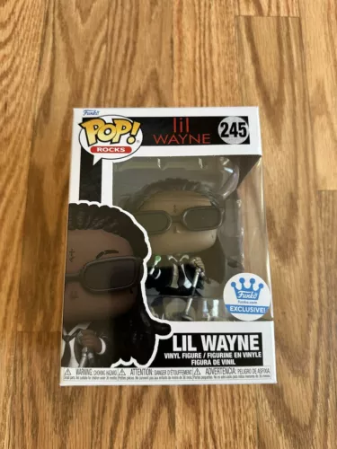 NEW Pop Rocks Lil Wayne Figure Funko Exclusive - Lil Wayne with Lollipop #245