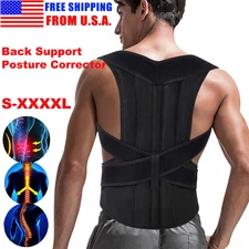 Hunchback Kyphosis Posture Corrector Back Support Brace Thoracic Shoulder Belt