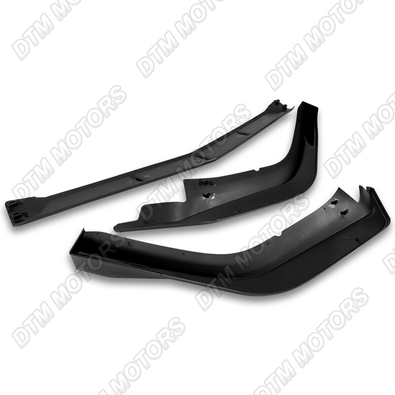 For 16 17 18 Acura ILX 4-Door Painted White Front Bumper Lip