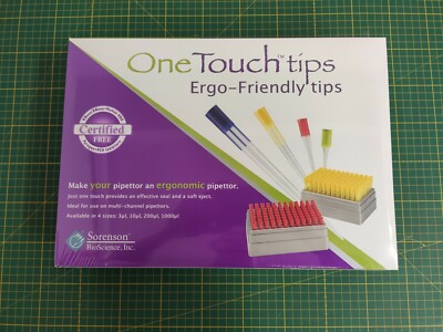 960/box(0,13 /stück) One Touch Ergo-Friendly tips 10 µL (1 20 µL Range)