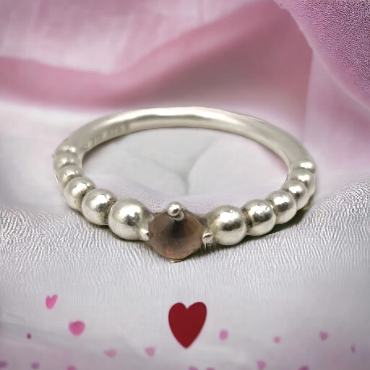 Pandora beaded clearance birthstone rings