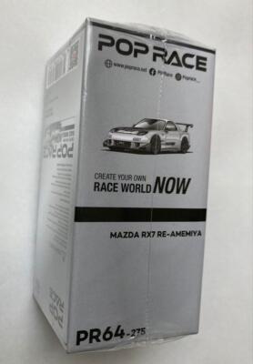 POPRACE LIMITED PR64-275 1/64 MAZDA RX7 RE-AMEMIYA WIDEBODY
