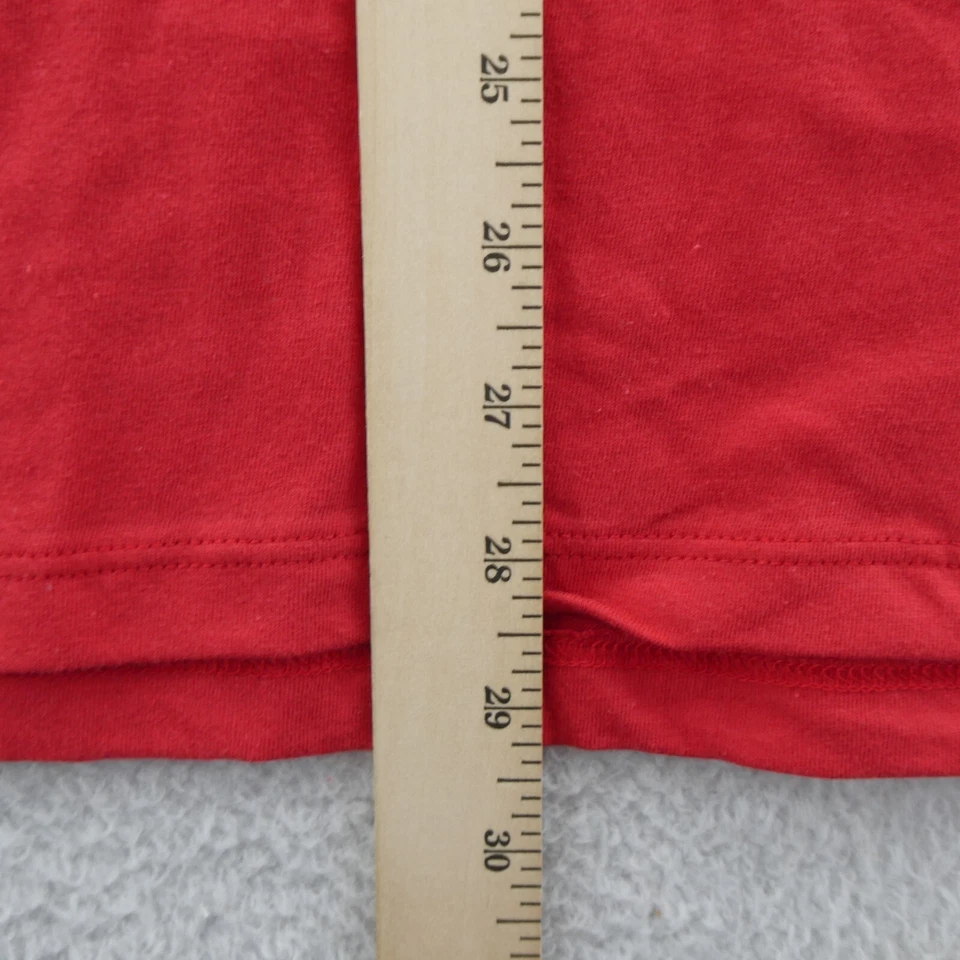 St Louis Cardinals Shirt Mens Medium Red '47 Brand 100% Cotton Knit MLB Gym New - Image 4 of 4