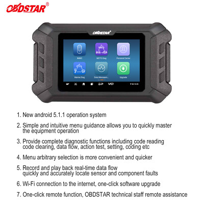 OBDSTAR iscan For BRP(Can-am) Motorcycle Diagnostic Code Read/Clearing Data Flow