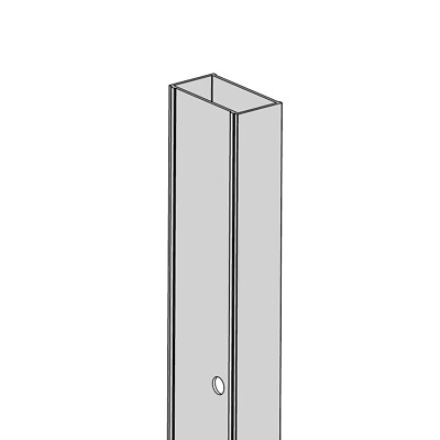 Profil De Compensation +2cm Pour Cabine Douche Coulissante - H198cm, Idralite