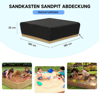 NEVERLAND Sandkastenabdeckung Sandkastenplane Abdeckplane Plane Mit Kordelzug