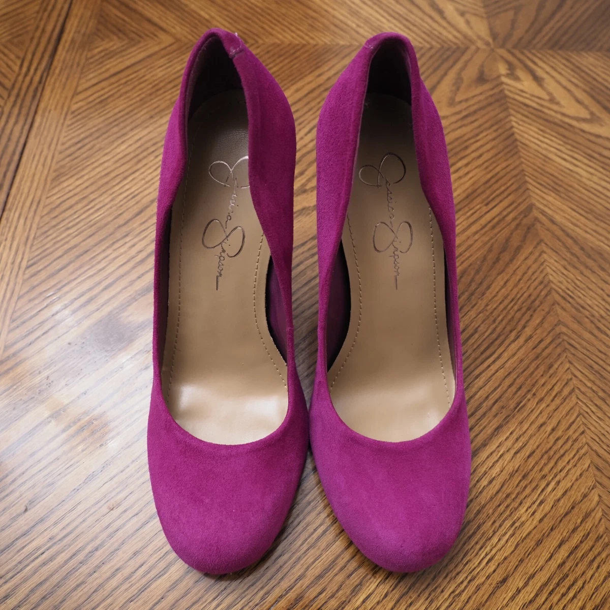 Jessica simpson sales purple shoes