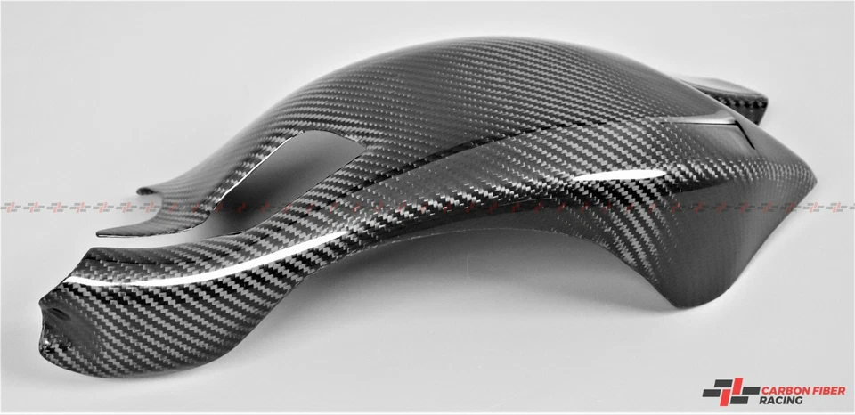 Cubierta de brazo oscilante Ducati 848, 1098, 1198 2007-2013 - 100 % fibra de carbono Foto 3 de 3