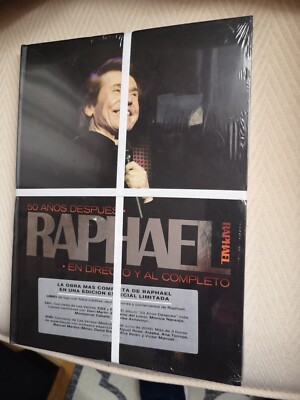 RAPHAEL (3cd+1dvd) 50 AÑOS DESPUES DIRECTO AL COMPLETO 2009 con Bunbury,Alaska..