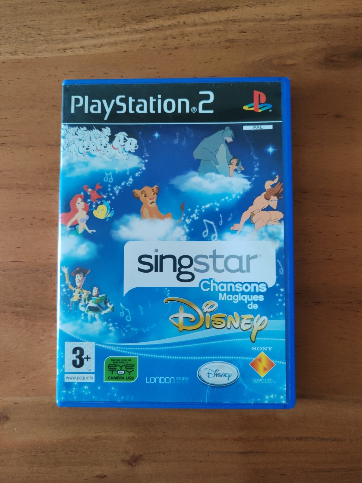 Jeu Singstar Chansons Magiques de Disney pour PS2 Complet PAL FR - Floto Games