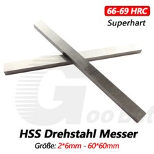 HRC 66-69 HSS Drehstahl für Drehbank 2*6mm-60*60mm Vierkant-Drehling Superharte