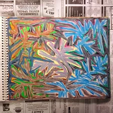 Drawing 11X14" Oil Pastel on Paper