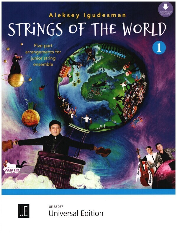 Thumbnail - Strings Of The World Band 1 | Aleksey Igudesman | Englisch | Partitur
