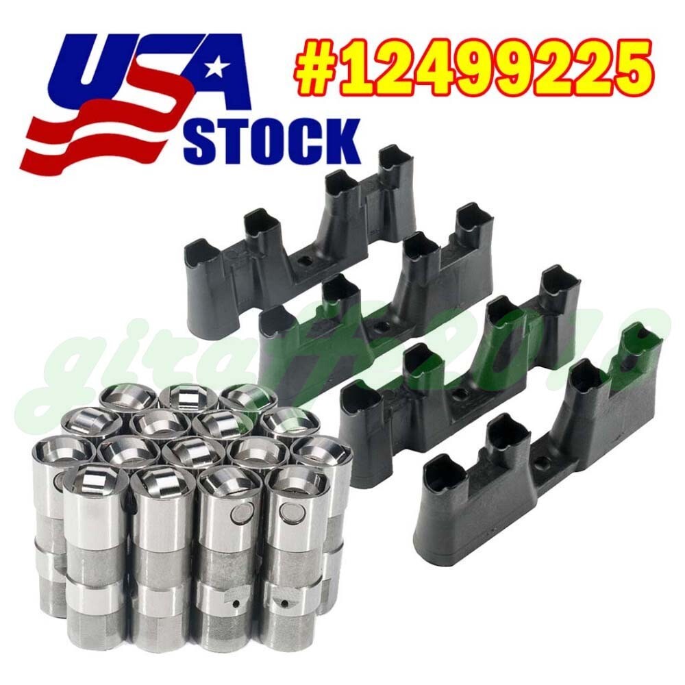 16PC Set For GM LS7 Lifters & Lifter Trays Fits LS1 LS2 LS3 4.8 5.3 5.7