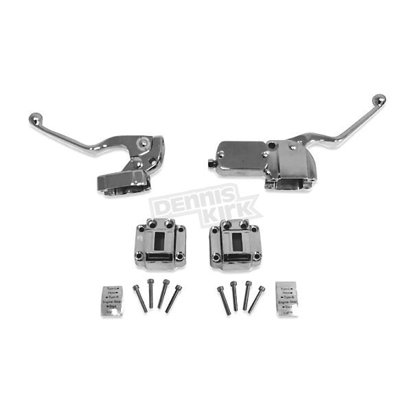 7381 Harley Sportster 1000 Chrome Handlebar Control Kit 44715 for sale
