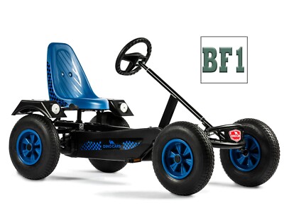PEDAL GOKART DINO SPORT BF1 BLAU Kinder Erwachsene Robustes Tretkart Übernachtung möglich