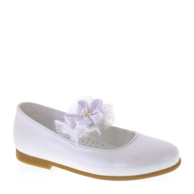 Ballerine Bianche Sandali Comunione Bambina Ballerine Eleganti