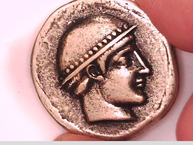 Griechenland Griechisch Makedonien Thrakien Ainos Tetradrachme Münze Olympischer Gott Hermes Ziege