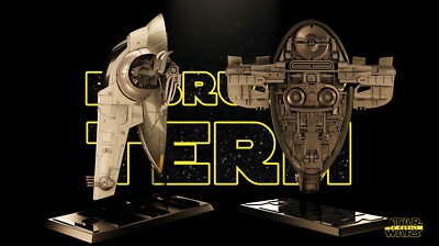 SLAVE ONE Boba Fett Ship Replica Star Wars Resin Model Kit