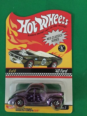 Hot Wheels Redline Collectors Neo Classic 40 Ford Series 3 9634 Of 10500 b318