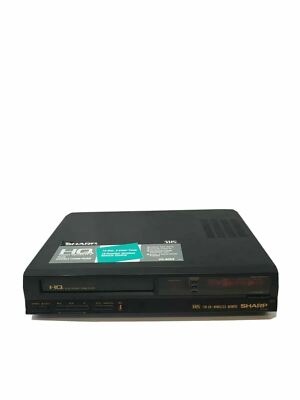Sharp VCR VHS Player VC-A102U Double Comb Filter HQ 110 Channel For Parts Only