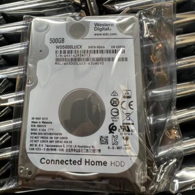 Western Digital 500GB WD5000LUCX SATA II 2.5'' Laptop Hard Drive 5400RPM 16MB 7mm