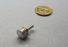 Flared Shoulder Aluminum Thumb Screw, 3/8" Dia, 6-32 x 7/16" Length, 8 Pc