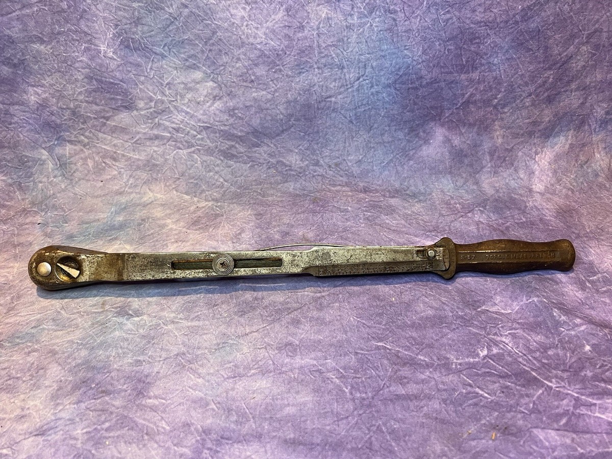 J.H WILLIAMS VINTAGE TORQUE WRENCH S-57 20 TO 200 FOOT LBS | eBay