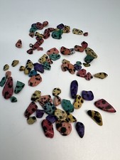 Dalmatian Jasper Tumble Stones Assorted Colors 14 Grams