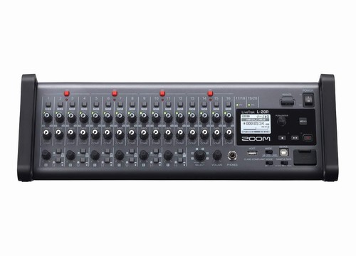 ZOOM LiveTrak L-20R Zoom Rackmount Digital Live Mixer Recorder 20ch Sound Music - Picture 4 of 6