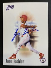 Jose Texidor 1996 Best Baseball Autograph Card Charlotte Rangers