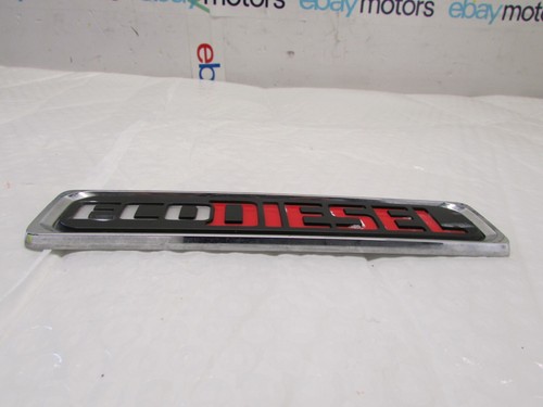 2014-2019 MOPAR RAM FENDER NAME PLATE OEM ECO 3.0 DESIEL 68164914AB - Picture 3 of 6
