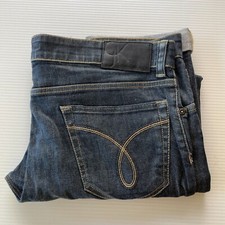 Calvin Klein Jeans Skinny Denim Mens Size 34 Waist Blue Casual Style Fashion Fit